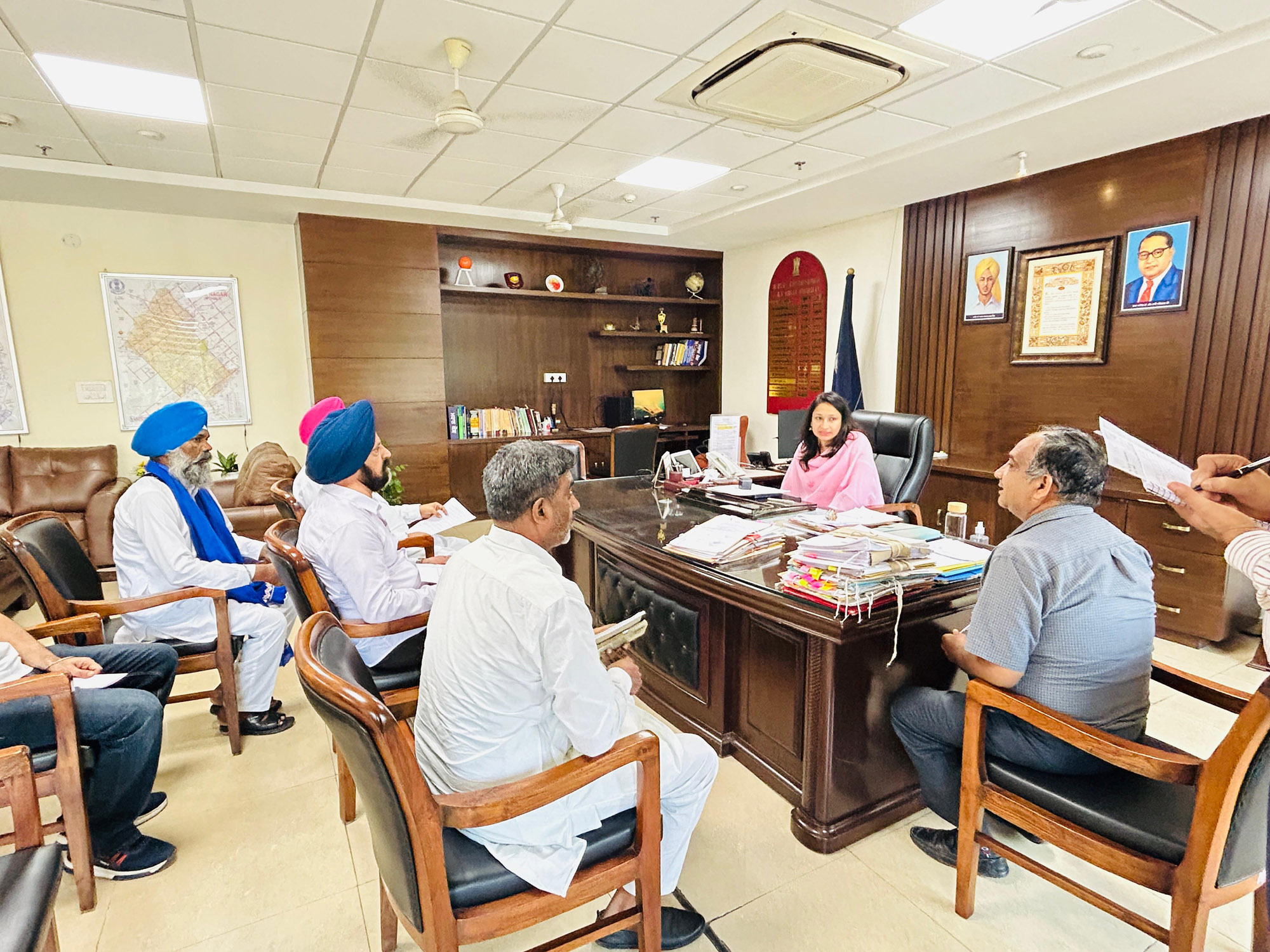 Deputy Commissioner-cum-District Election Officer holds meeting with all recognized parties.
